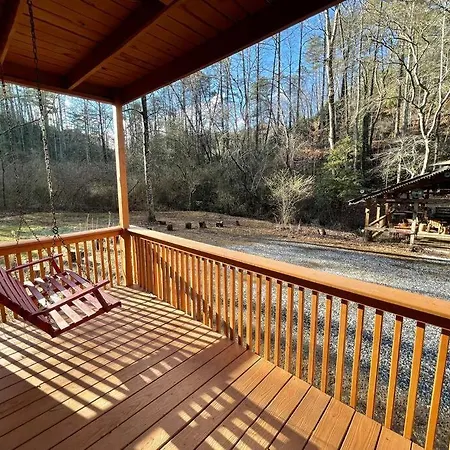 Oktoberfest Themed Cabin In Woods Stream #14 Helen Exterior photo
